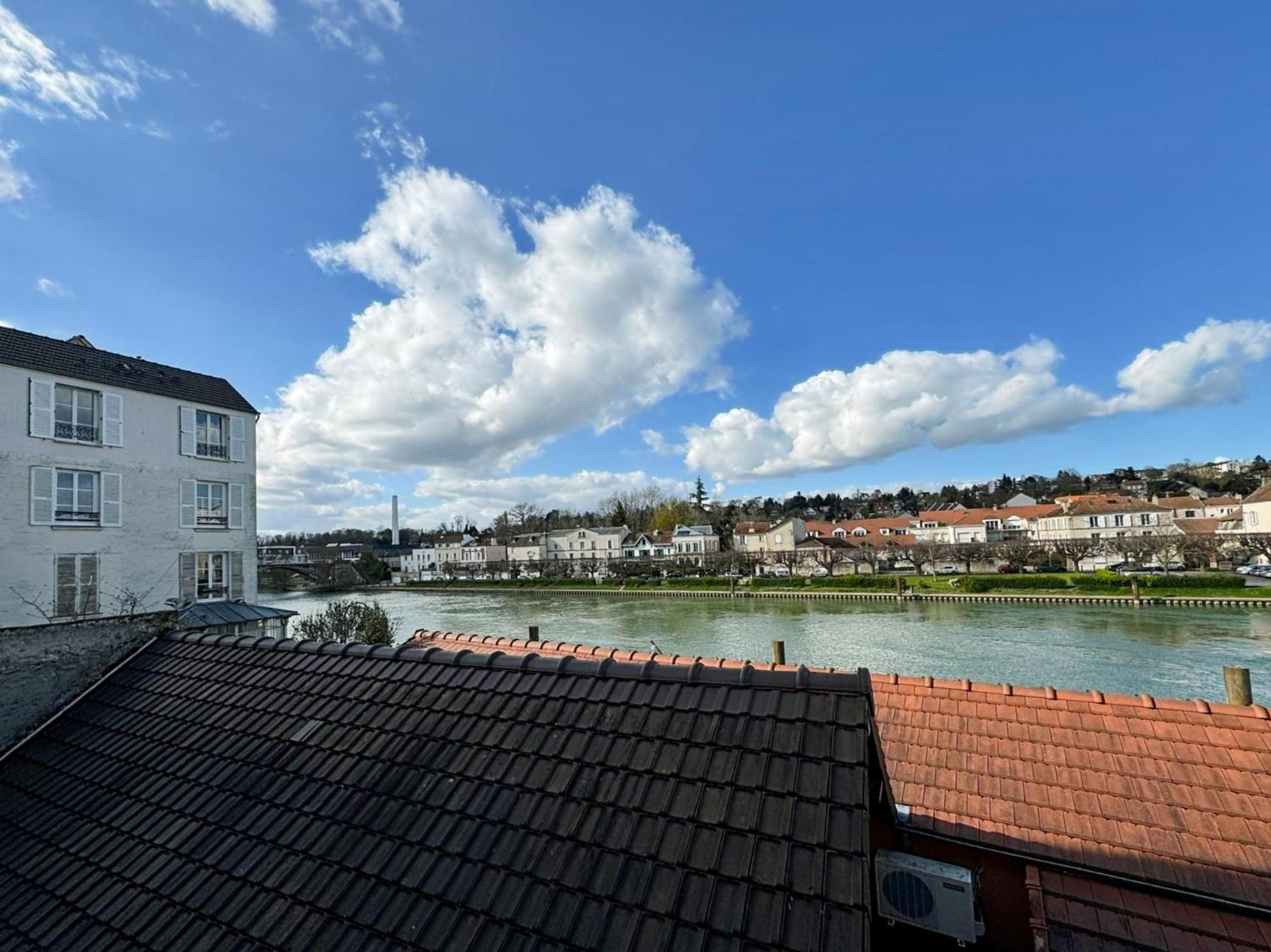 Le Cosy Lagny - Appartement Cosy Avec Balcon Vue Sur Marne Dış mekan fotoğraf