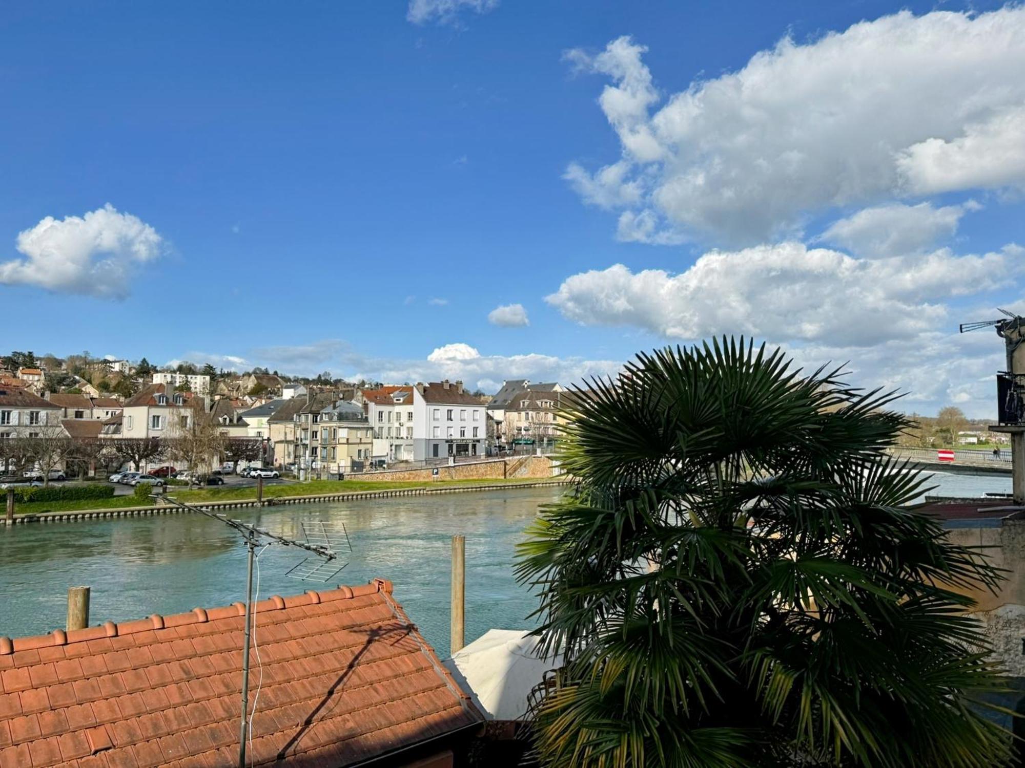 Le Cosy Lagny - Appartement Cosy Avec Balcon Vue Sur Marne Dış mekan fotoğraf